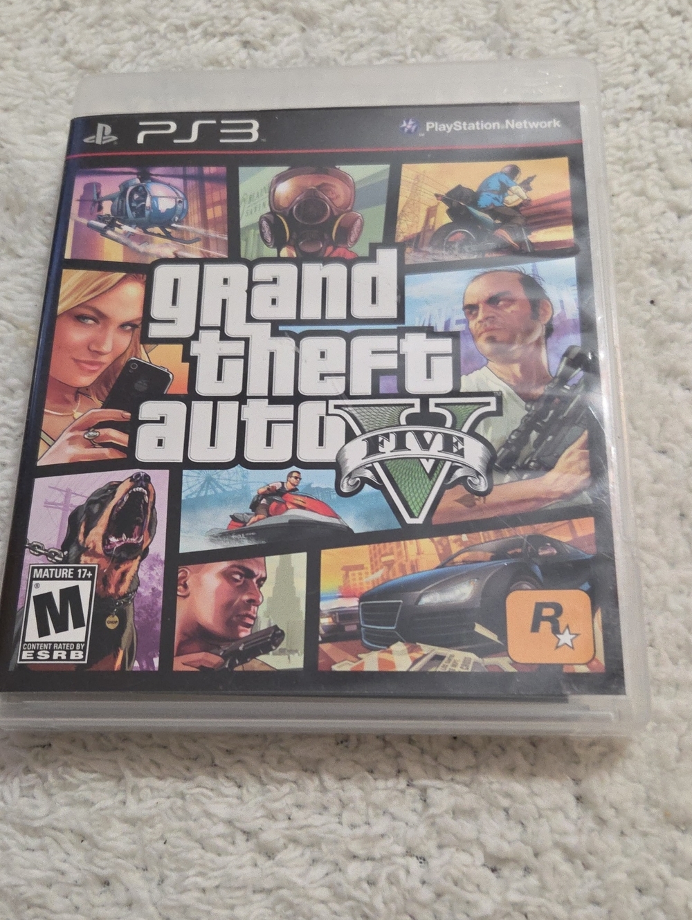 PS3 GRAND THEFT AUTO V VIDEO GAME